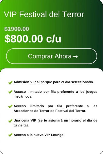 VIP Festival del Terror