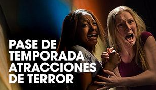 Boleto de un Día + Atracciones de Terror
